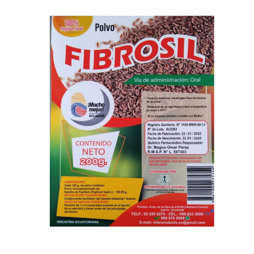 FIBROSIL (PSYLLIUM HUSK) 200GR